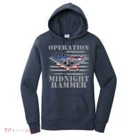 B-2 Stealth Jet Operation Midnight Hammer Women's Hoodie thumb 0