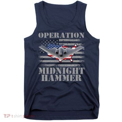B-2 Stealth Jet Operation Midnight Hammer Tank Top