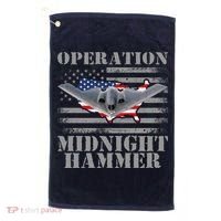 B-2 Stealth Jet Operation Midnight Hammer Golf Towel thumb 0