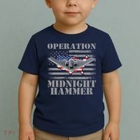 B-2 Stealth Jet Operation Midnight Hammer Toddler T-Shirt thumb 2