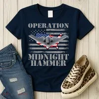 B-2 Stealth Jet Operation Midnight Hammer Women's T-Shirt thumb 3