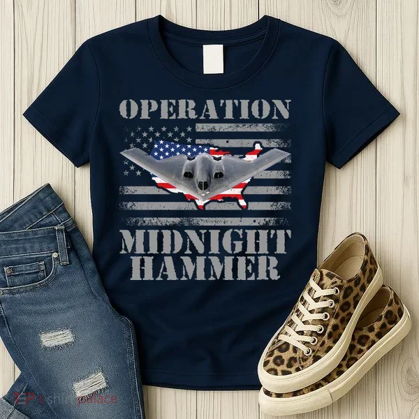 B-2 Stealth Jet Operation Midnight Hammer Women's T-Shirt