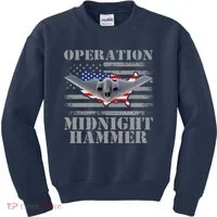 B-2 Stealth Jet Operation Midnight Hammer Kids Sweatshirt thumb 0