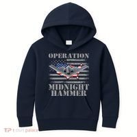 B-2 Stealth Jet Operation Midnight Hammer Kids Hoodie thumb 0