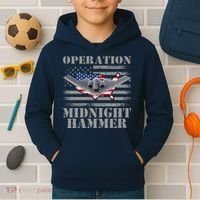 B-2 Stealth Jet Operation Midnight Hammer Kids Hoodie thumb 2