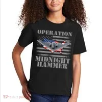 B-2 Stealth Jet Operation Midnight Hammer Kids T-Shirt thumb 2