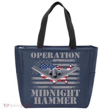 B-2 Stealth Jet Operation Midnight Hammer Tote Bag