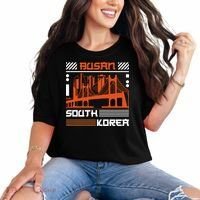 Busan South Korea Comfort Colors T-Shirt thumb 0