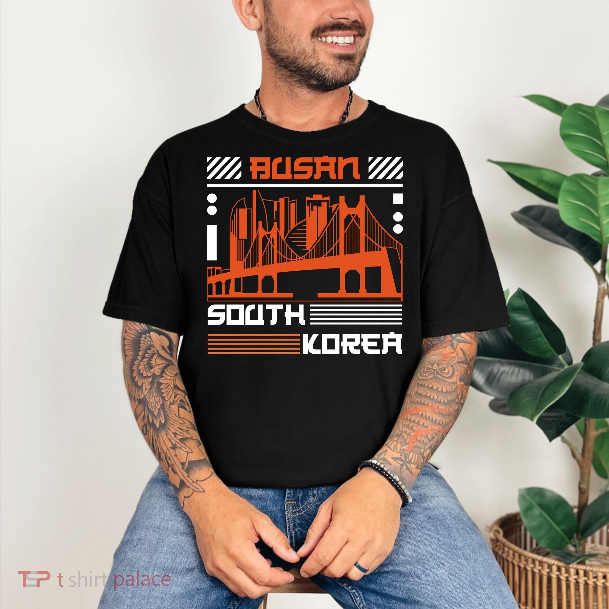 Busan South Korea Comfort Colors T-Shirt