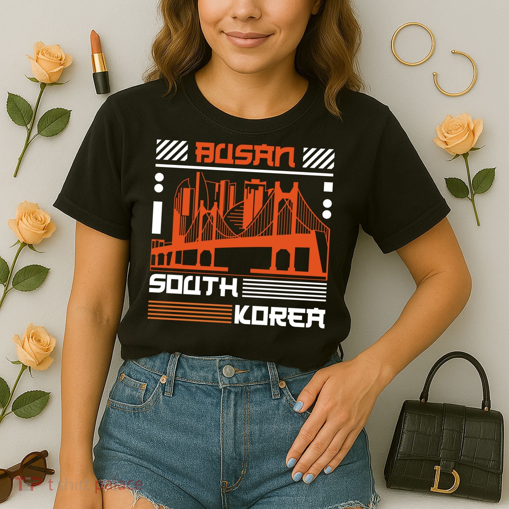 Busan South Korea Comfort Colors Boxy T-Shirt