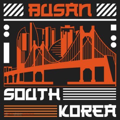 Busan South Korea Beanie