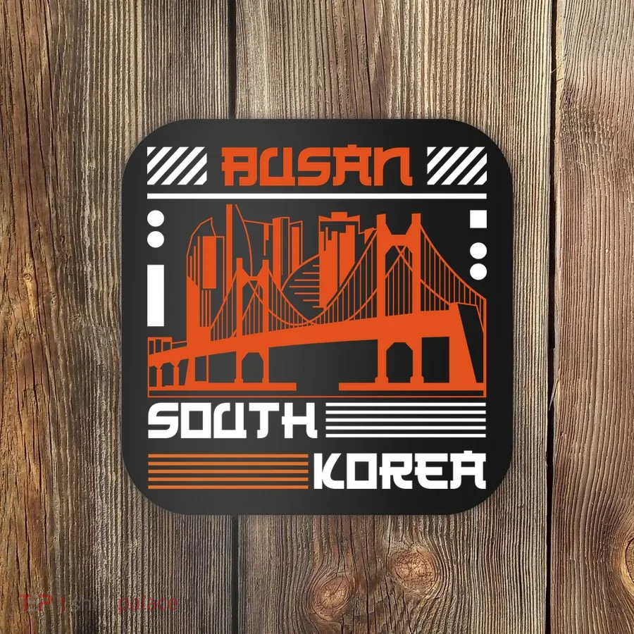 Busan South Korea Coaster