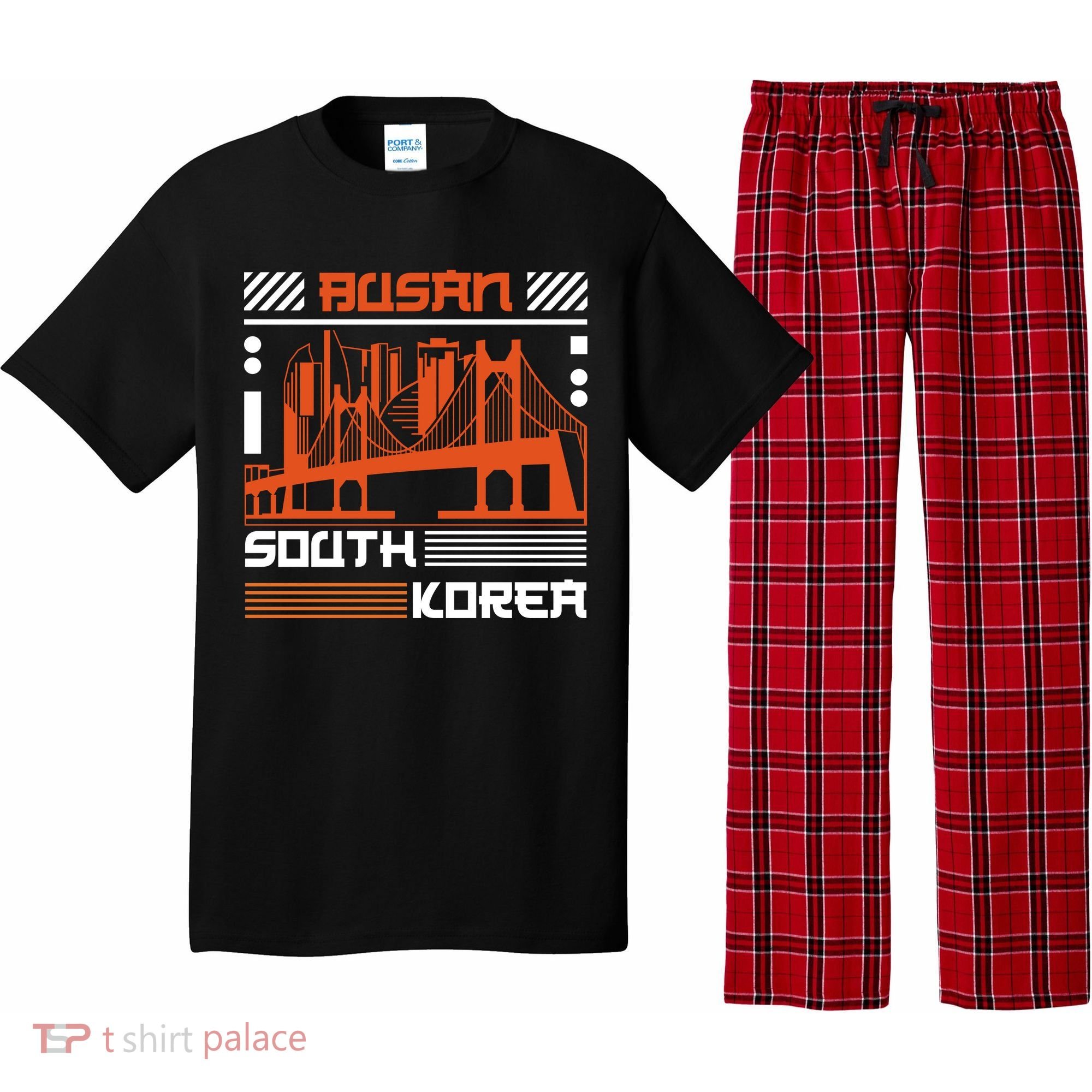 Busan South Korea Pajama Set
