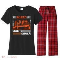 Busan South Korea Women's Flannel Pajama Set thumb 0