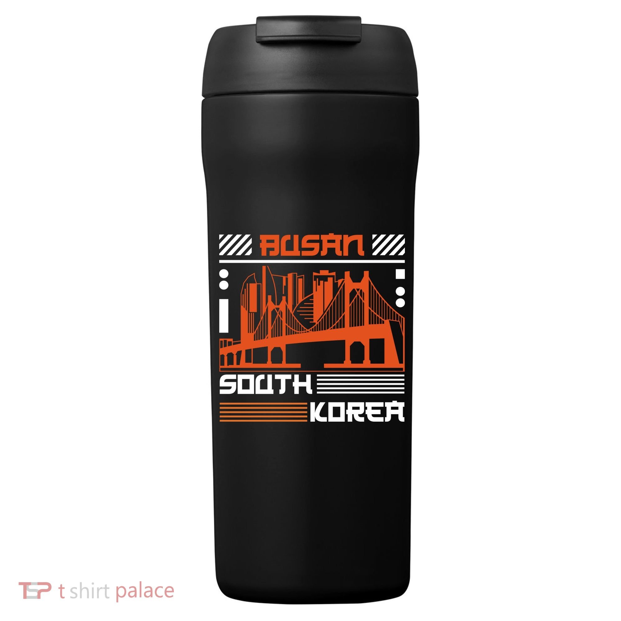 Busan South Korea 24oz Duet Stainless Steel Tumbler