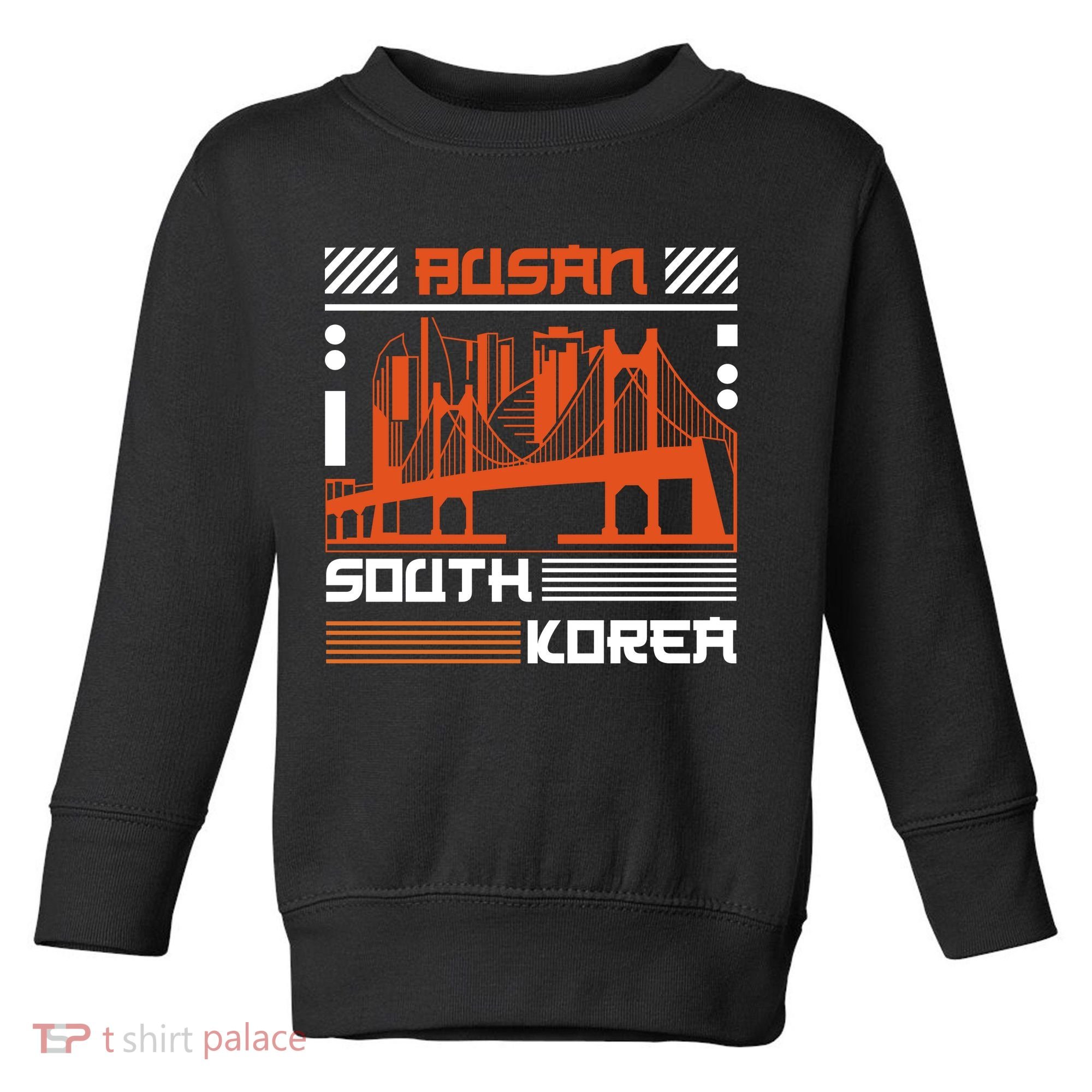 Busan South Korea Toddler Sweatshirt