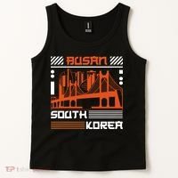 Busan South Korea Tank Top thumb 2
