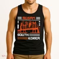 Busan South Korea Tank Top thumb 3