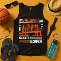 Busan South Korea Tank Top thumb 4