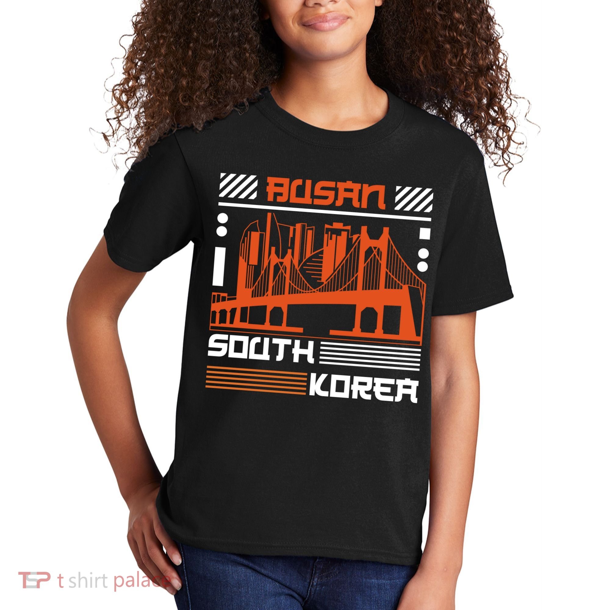 Busan South Korea Kids T-Shirt