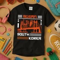 Busan South Korea Kids T-Shirt thumb 3