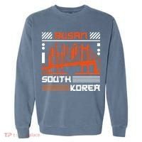 Busan South Korea Garment-Dyed Sweatshirt thumb 0