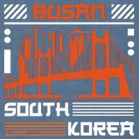 Busan South Korea Garment-Dyed Sweatshirt thumb 2