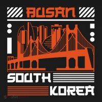Busan South Korea Apron thumb 3