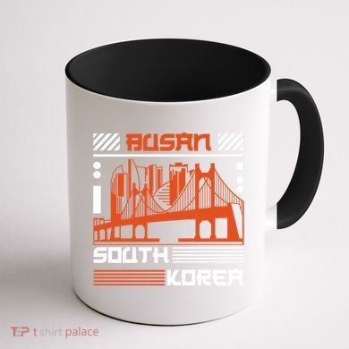 Busan South Korea Coffee Mug back