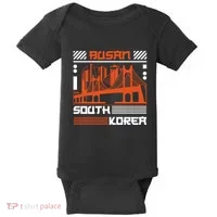 Busan South Korea Baby Bodysuit thumb 0