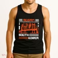Busan South Korea Tank Top thumb 3
