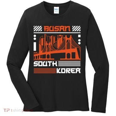 Busan South Korea Women's Long Sleeve Shirt