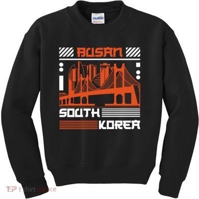 Busan South Korea Kids Sweatshirt
