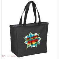 Be Super Kind Kindness Superpower Anti Bullying Comic Tote Bag thumb 2