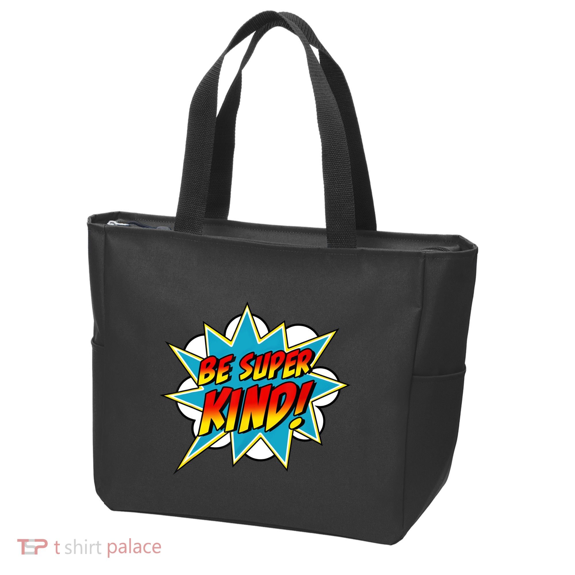 Be Super Kind Kindness Superpower Anti Bullying Comic Tote Bag