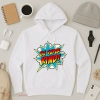Be Super Kind Kindness Superpower Anti Bullying Comic Hoodie thumb 3