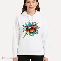Be Super Kind Kindness Superpower Anti Bullying Comic Hoodie thumb 5