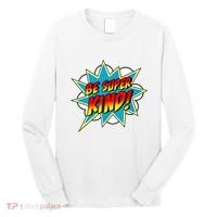 Be Super Kind Kindness Superpower Anti Bullying Comic Long Sleeve Shirt thumb 0