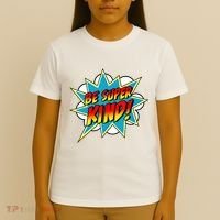 Be Super Kind Kindness Superpower Anti Bullying Comic T-Shirt thumb 4
