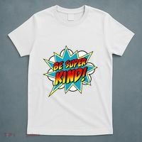 Be Super Kind Kindness Superpower Anti Bullying Comic T-Shirt thumb 5