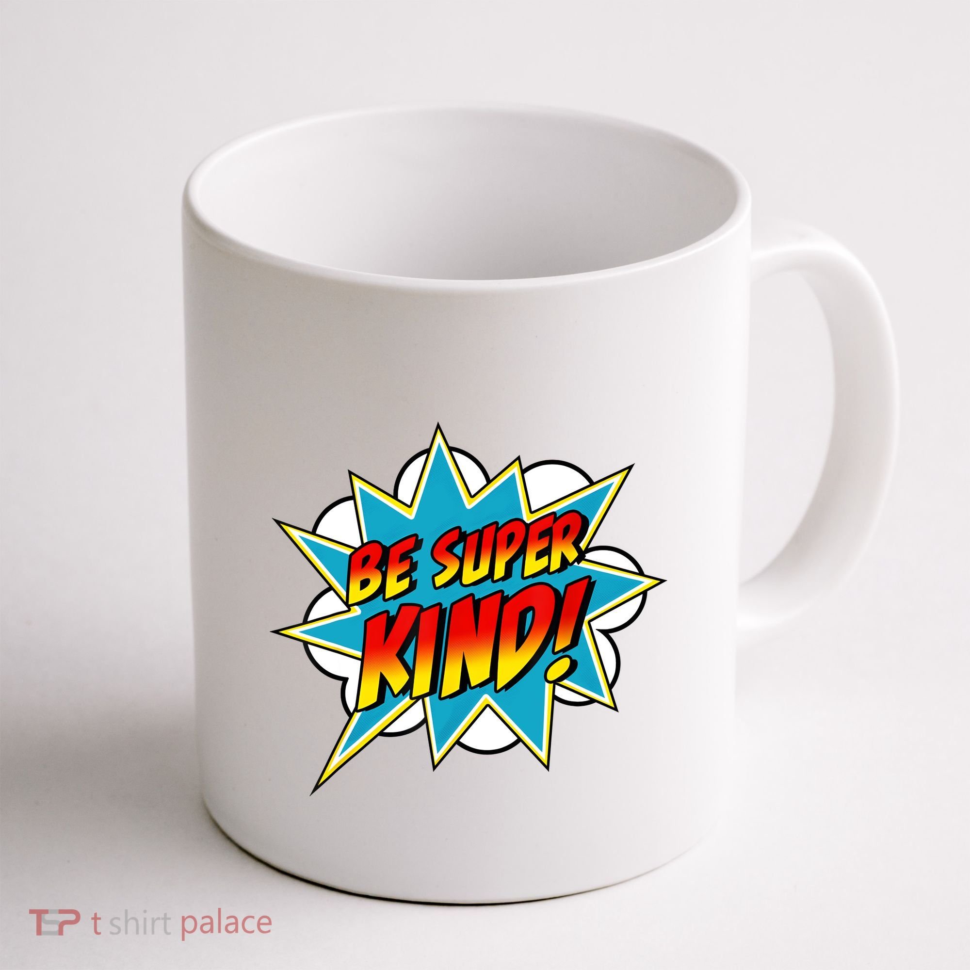 Be Super Kind Kindness Superpower Anti Bullying Comic Coffee Mug