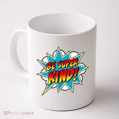 Be Super Kind Kindness Superpower Anti Bullying Comic Coffee Mug