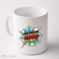 Be Super Kind Kindness Superpower Anti Bullying Comic Coffee Mug thumb 0