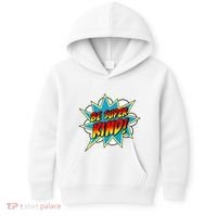 Be Super Kind Kindness Superpower Anti Bullying Comic Kids Hoodie thumb 0
