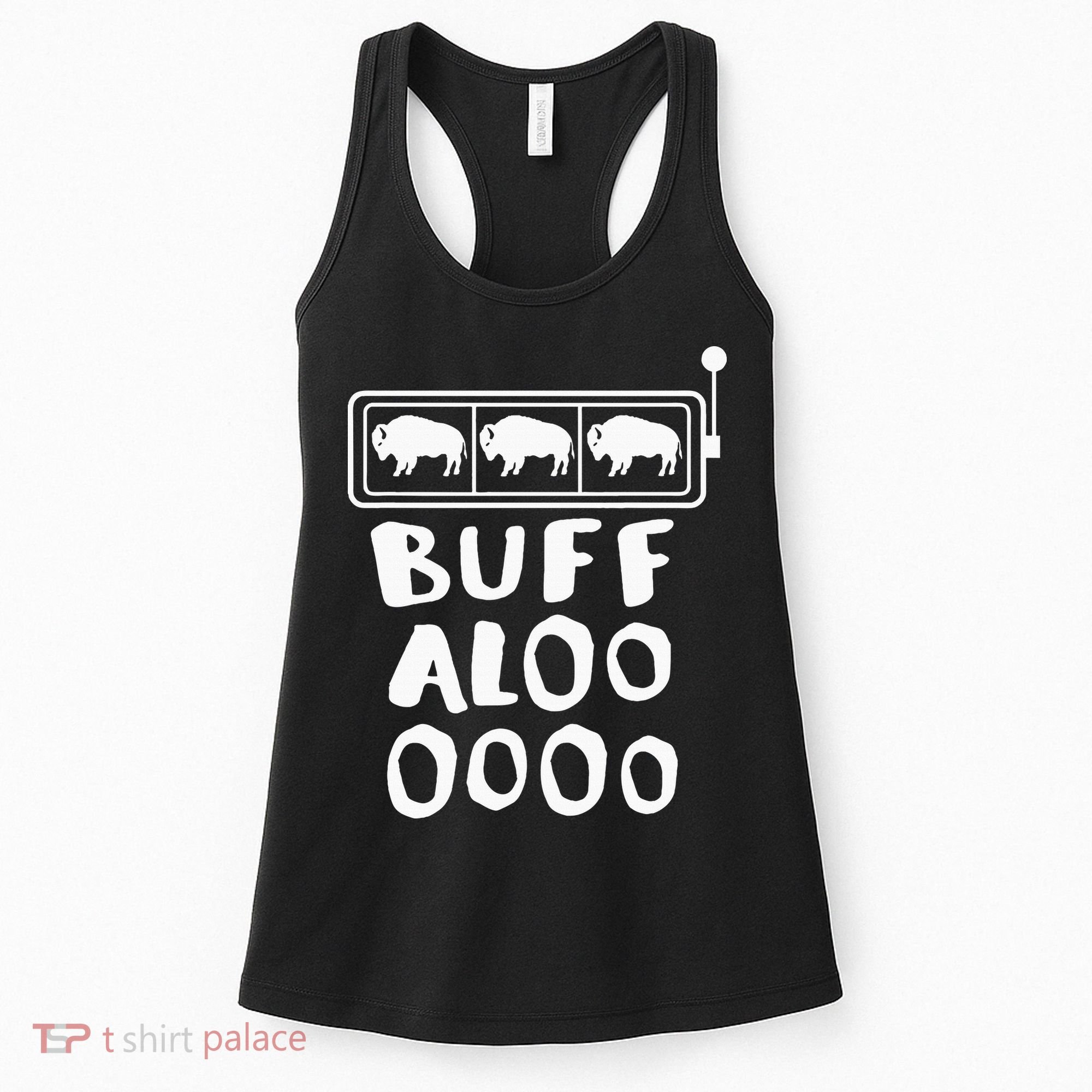 Buffalo Slots Lucky Casino Wear Women's Tank Top