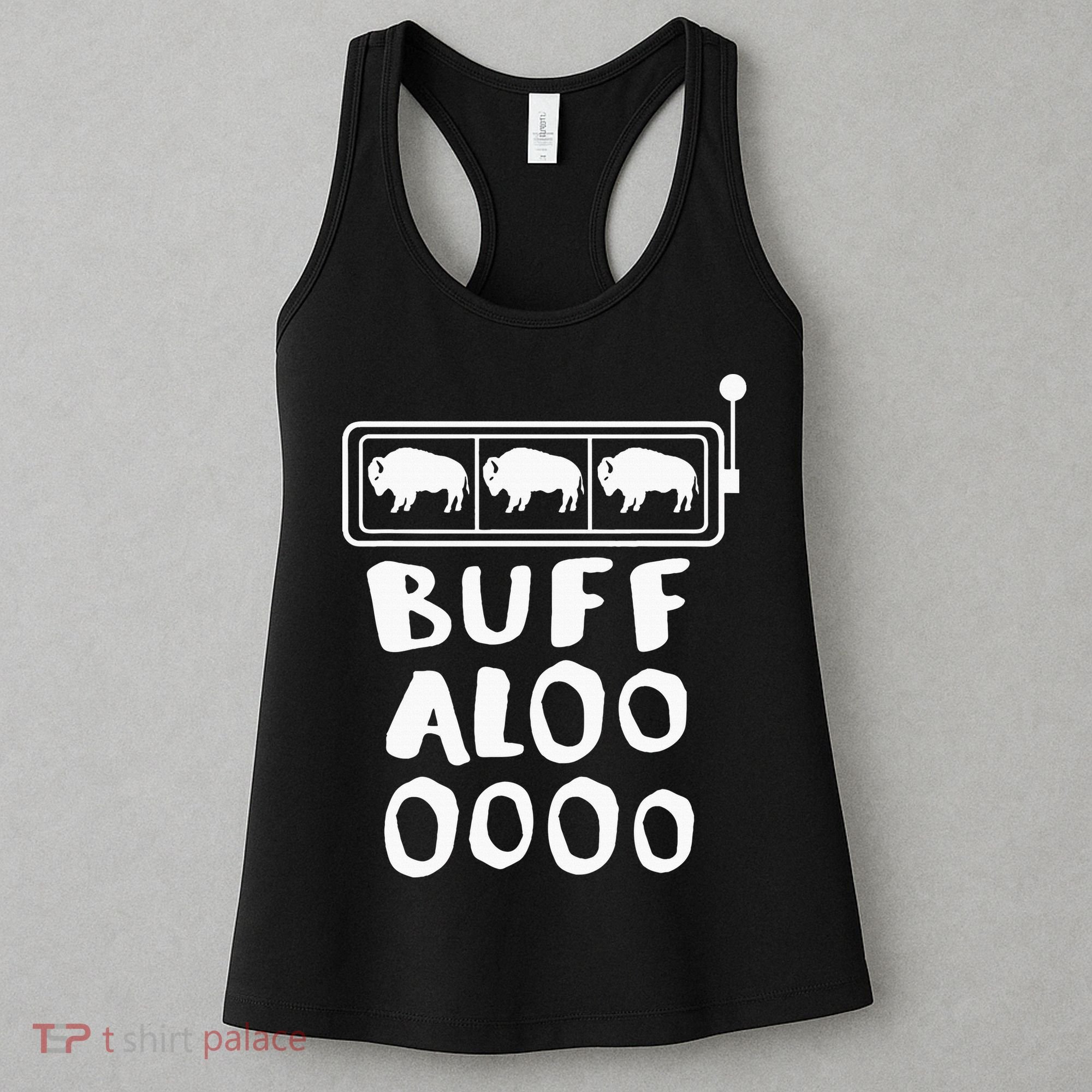 Buffalo Slots Lucky Casino Wear Women's Tank Top