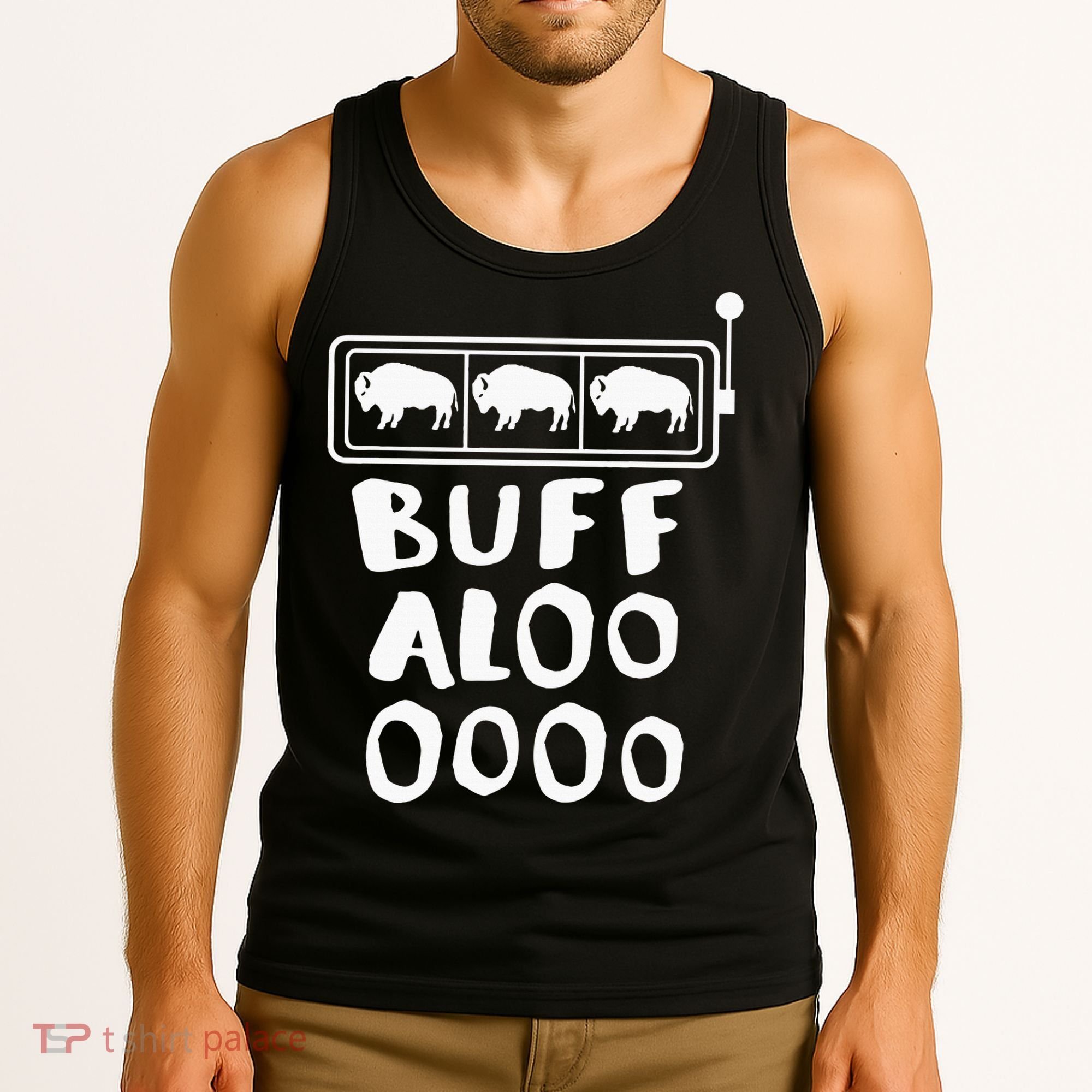 Buffalo Slots Lucky Casino Wear Tank Top