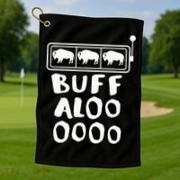 Buffalo Slots Lucky Casino Wear Golf Towel thumb 1