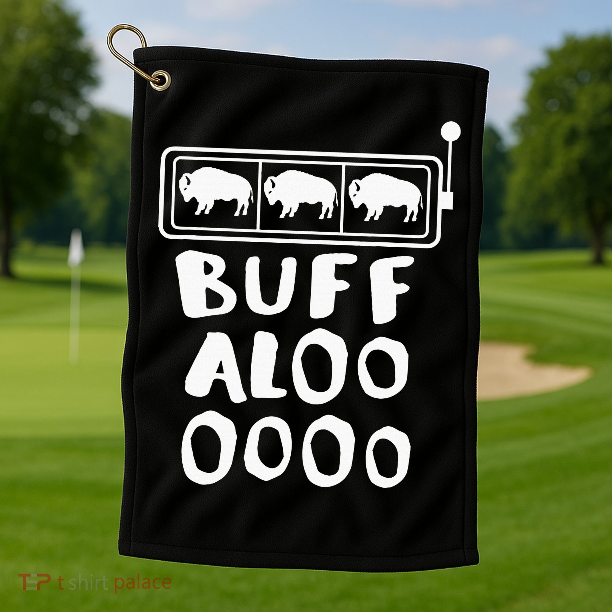 Buffalo Slots Lucky Casino Wear Golf Towel