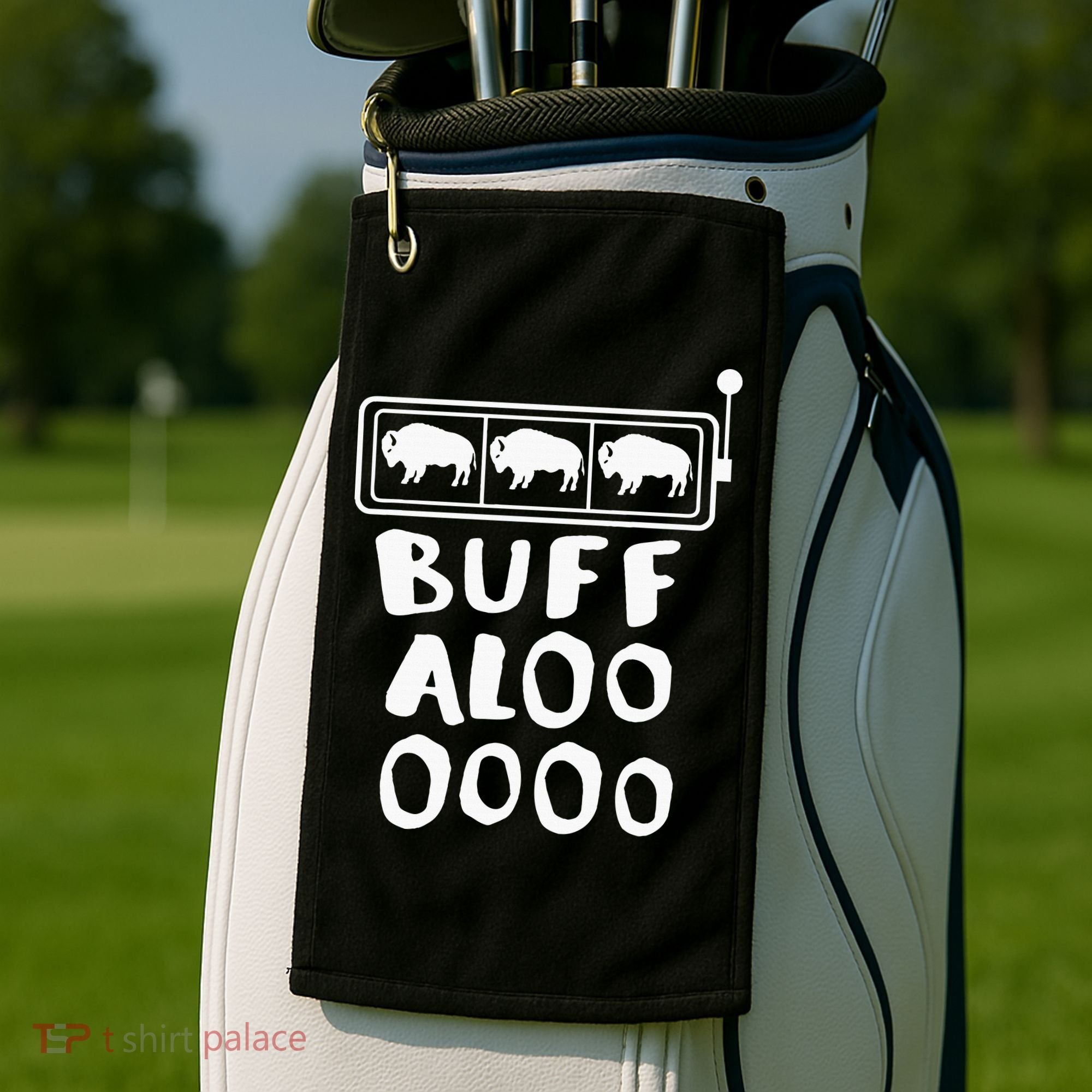 Buffalo Slots Lucky Casino Wear Golf Towel